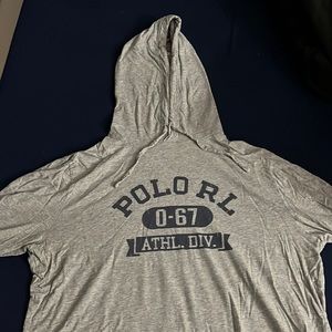 Polo RL athletic div. gray hoodie